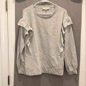 Loft Women’s Gray Sweater, Size Medium